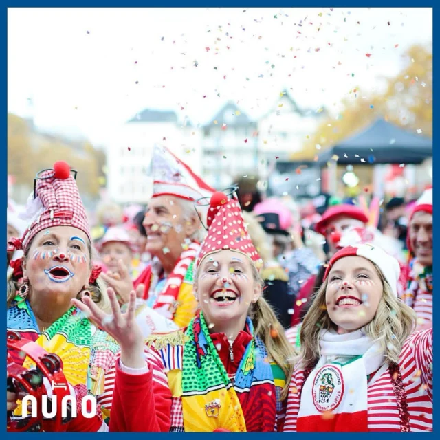 #savethedate & Alaaf 🎉
Am 11.11. um 11.11 Uhr läuten wir hier in Köln mit der 5ten Jahreszeit unseren heißgeliebten Karneval ein.🤡 Hier sind wir dann auch schon ausgebucht🤷🏻‍♀️
Sichert euch also heute schon eine Unterkunft im Nuno für Karneval 2025🧡 Der Straßenkarneval startet mit Weiberfastnacht am 27. Februar 2025; der Höhepunkt ist der Rosenmontag (03. März 2025) mit dem größten Karnevalsumzug in Deutschland🎉.
Kommt uns besuchen - wir freuen uns auf euch.🧡 
On 11.11. at 11.11am we ring in the 5th season of our beloved carnival here in Cologne 🤡 Here we are already fully booked🤷🏻‍♀️
Secure your accommodation in Nuno today for Carnival 2025🧡 The street carnival starts with „Weiberfastnacht“ on 27.th February 2025; the highlight is Rose Monday (March 03, 2025) with the largest carnival parade in Germany🎉. 
Come and visit us - we look forward to seeing you 🧡.
#cologne #nunohotelköln #nuno #cityhotel #stadthotel  #köln #karneval #kölnerkarneval #alaaf #carnival #colognecarnival #citycenterhotel #visitcologne #citytrip #kölnhotel #kölncitiy #hotelstay #kölle #followme #visitcologne 
#booknow (link in bio)
📷koelnerkarneval.de