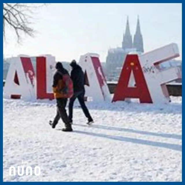 Schnee in Köln ☃️ Äußerst selten, daher ist es uns hier eine Meldung wert 🙃 Wir senden euch also verschneite Grüße und wünschen euch einen schicken Tag 🧡 
Köln ist cool 🧊 - Kommt uns besuchen 🧡 
Snow in Cologne ☃️ Extremely rare, so it’s worth reporting here 🙃 So we send you snowy greetings and wish you a great day 🧡 Cologne is cool 🧊 - Come and visit us 🧡 
#visitcologne #booknow (link in bio) #nuno #nunohotel #hotelköln #wochenendtrip #businesstravel #businesstrip #familytrip #hoteldesign #girlsnightout #köln #cologne #citiytrip #citycenterhotel #travelgram #hotelsuche #hotelguest HOME AWAY FROM HOME #youarewelcome #willkommen #kölnhotel
📸Wetter.de