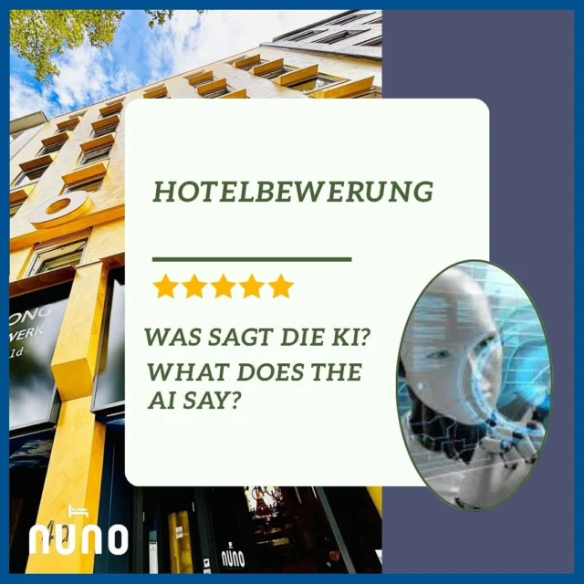 Wir waren neugierig und haben die KI nach der Hotelbewertungen für unser NUNO gefragt: 🤔
Das Nuno Hotel Köln City wird von Gästen für seine zentrale Lage, saubere Zimmer und freundliches Personal gelobt. Die Bewertungen ⭐⭐⭐⭐⭐ auf verschiedenen Plattformen wie Hotels.com, HRS, Booking.com, Tripadvisor und HolidayCheck liegen meist im positiven Bereich, wobei einige auch das gute Frühstück und die freundliche Atmosphäre hervorheben. 
Zusammenfassend lässt sich sagen, dass das Nuno Hotel Köln City für seine Lage, Sauberkeit und das freundliche Personal gelobt wird.  Schön 🧡Kommt uns besuchen - Köln ist cool 🧡 
We were curious and asked the AI for the hotel reviews for our NUNO: 🤔
The Nuno Hotel Köln City is praised by guests for its central location, clean rooms, and friendly staff. The reviews ⭐⭐⭐⭐⭐ on various platforms such as Hotels.com, HRS, Booking.com, Tripadvisor, and HolidayCheck are mostly positive, with some also highlighting the good breakfast
and the friendly atmosphere. 
In summary, the Nuno Hotel Köln City is praised for its location, cleanliness and friendly staff.  Nice 🧡Come visit us - Cologne is cool 🧡
#happyguests #hotelgast #hotelsuche #booknow (link in bio) #hotelreview #nunohotelköln #nuno #nunohotel #goldhotel #köln #cologne #visitcologne #businesstrip #businesstravel #citytrip #kölnhotel #travelcologne #kölncitiy #cityhotel #citycenterhotel #hotelstay #reviews #hotelbewertung #hotelköln #bookingcom #tripadvisor #holidaycheck